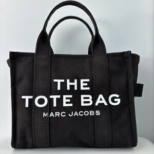 Marc Jacobs Black ‘The Small Tote Bag’ Canvas Bag